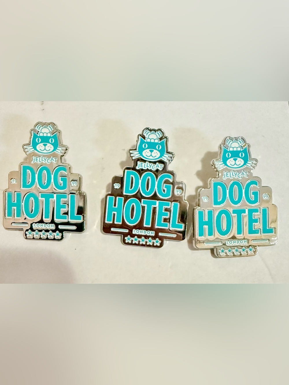 NWT Jellycat Dog Hotel Pin  Goodwoof 2025- Rare (no package)